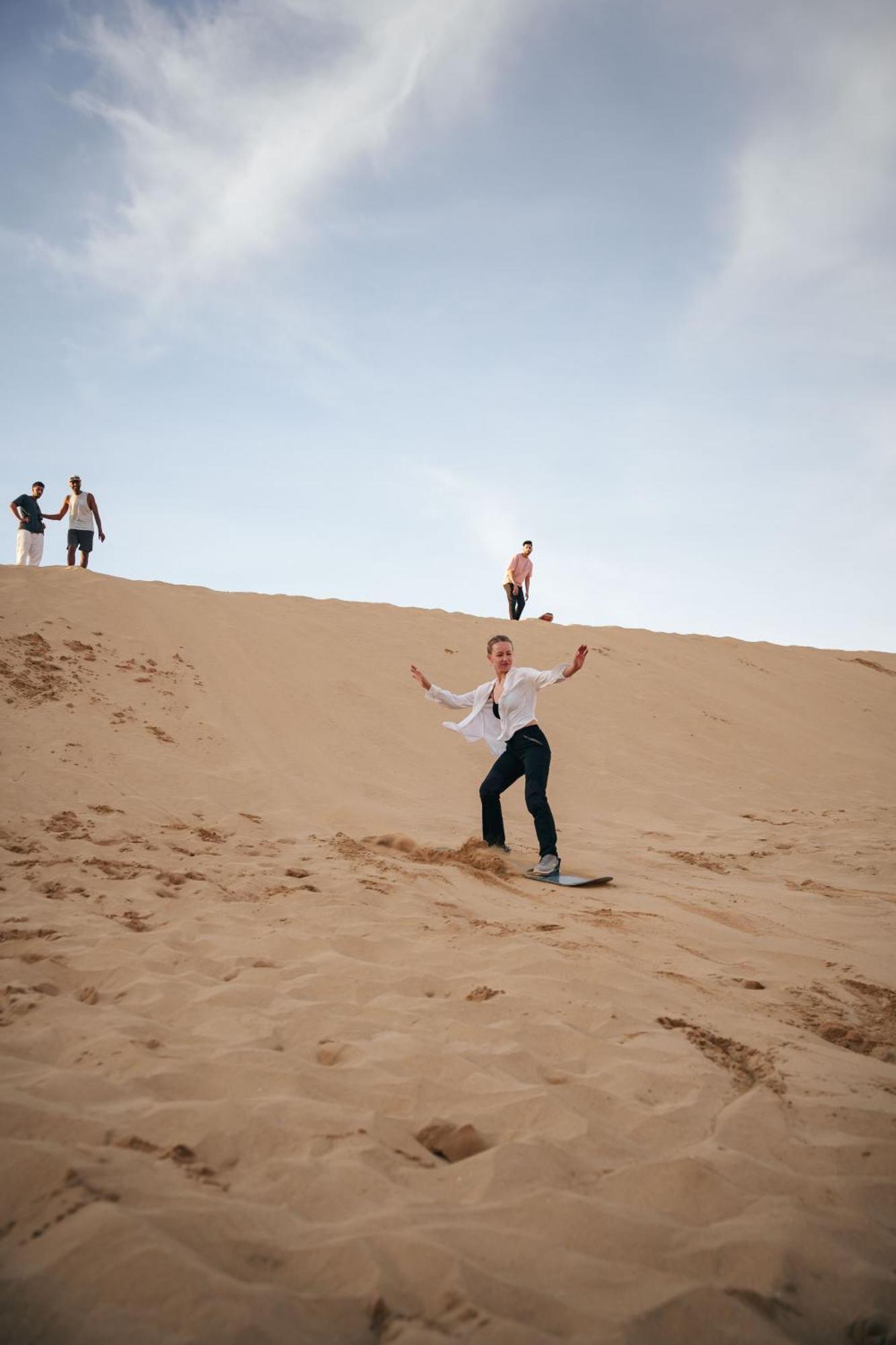 Sable Beach Surf Camp Tamraght Exteriör bild